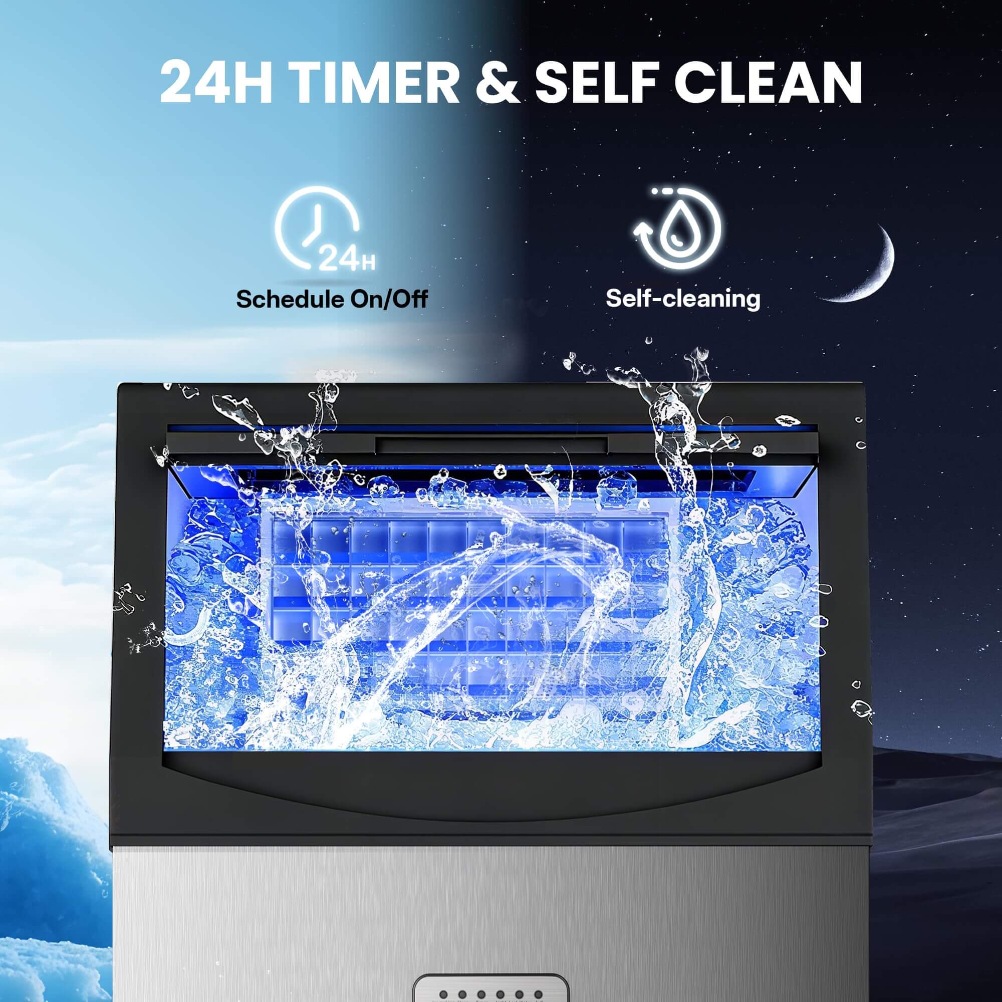 Commercial Ice Maker CIM25 100LBS