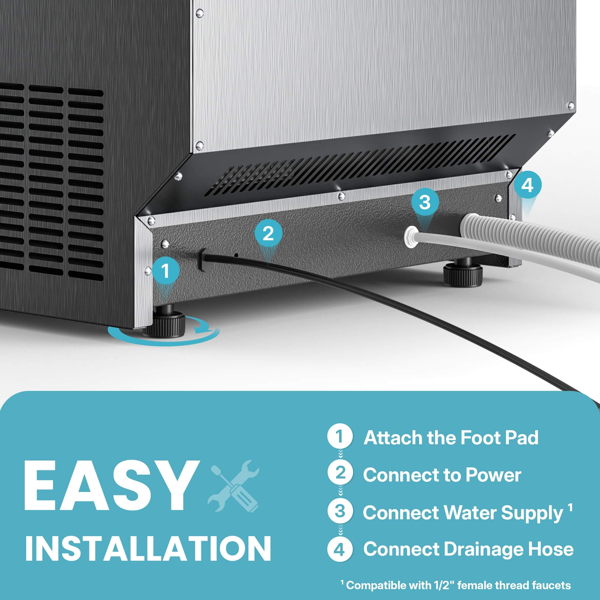 Commercial Ice Maker CIM25 100LBS