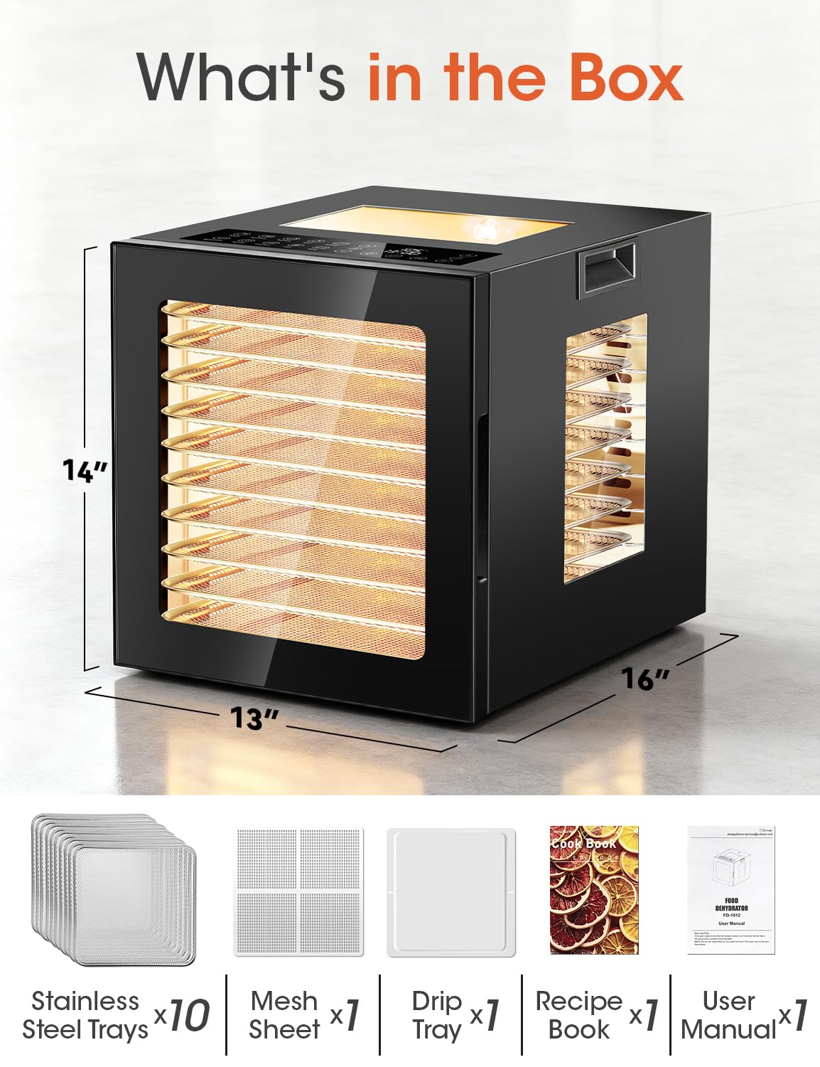 Food Dehydrator Machine MD25