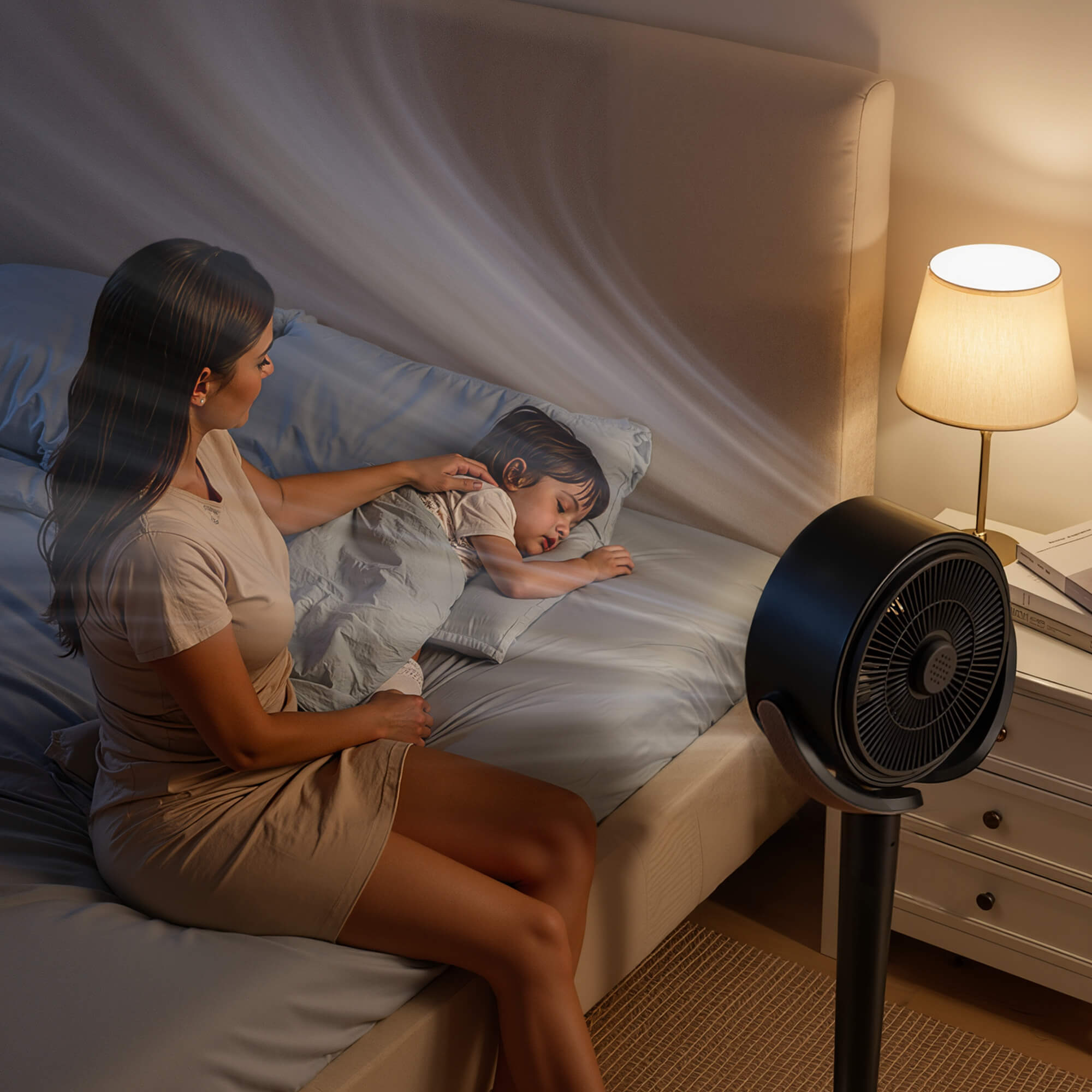 Oscillating Fan CIF25 with sleep comfort