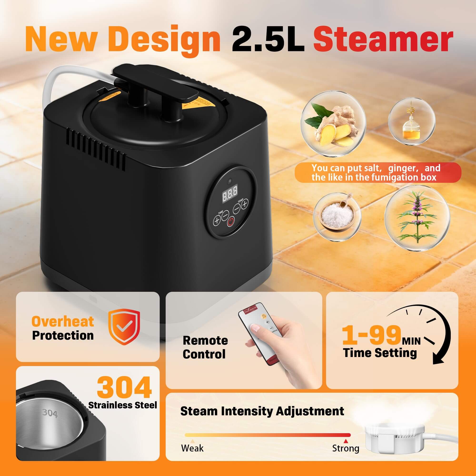 Portable Steam Sauna SNA25
