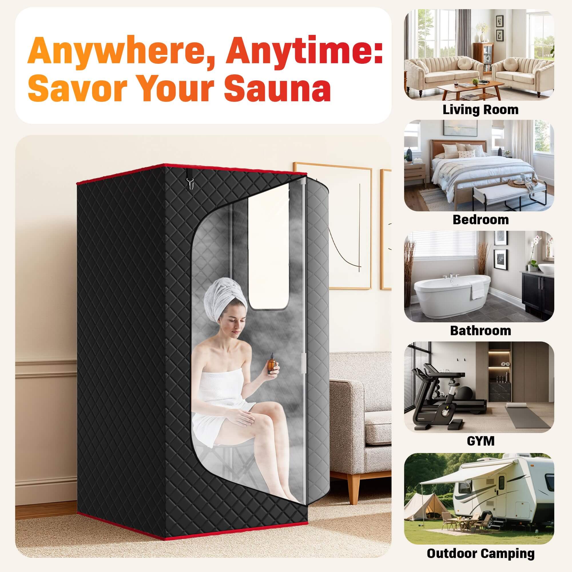 Portable Steam Sauna SNA25