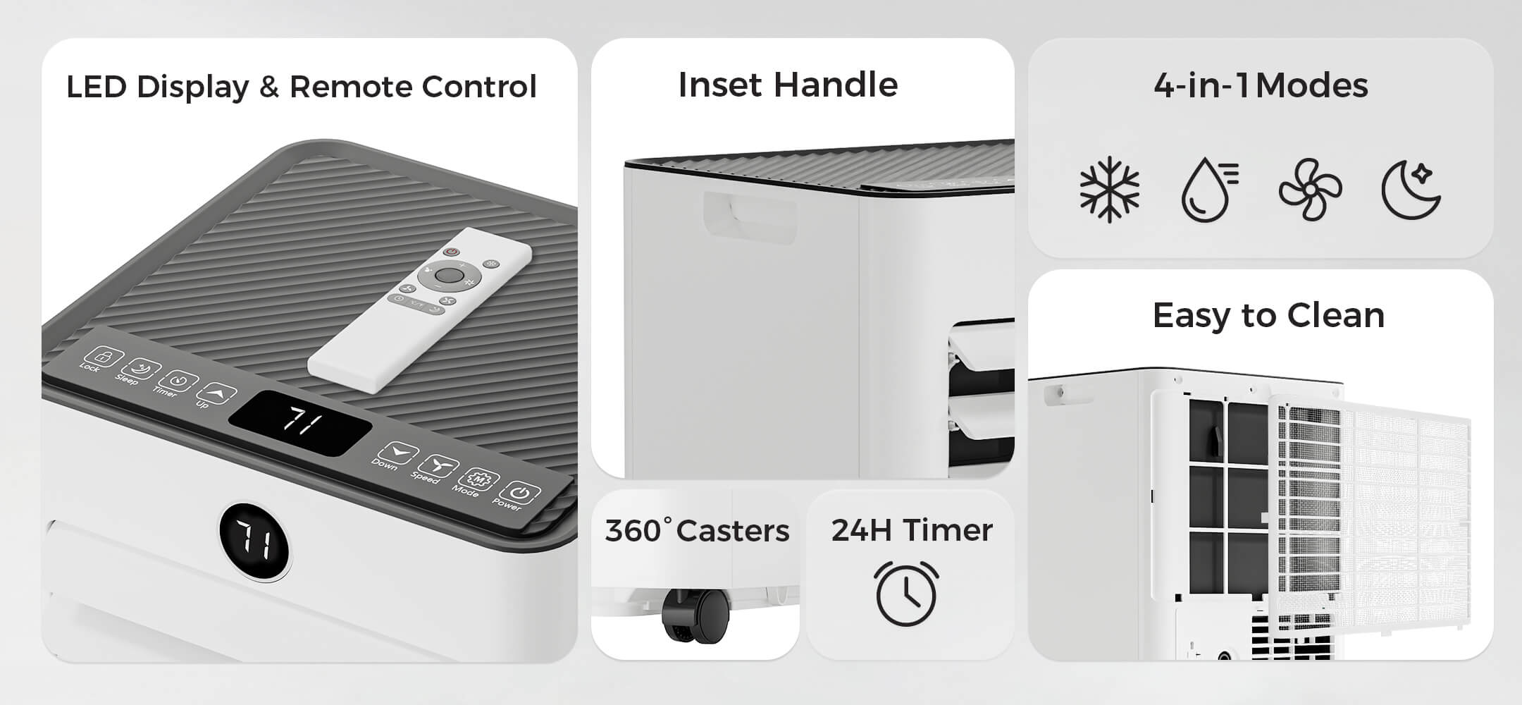 Manastin Portable AC Specifications