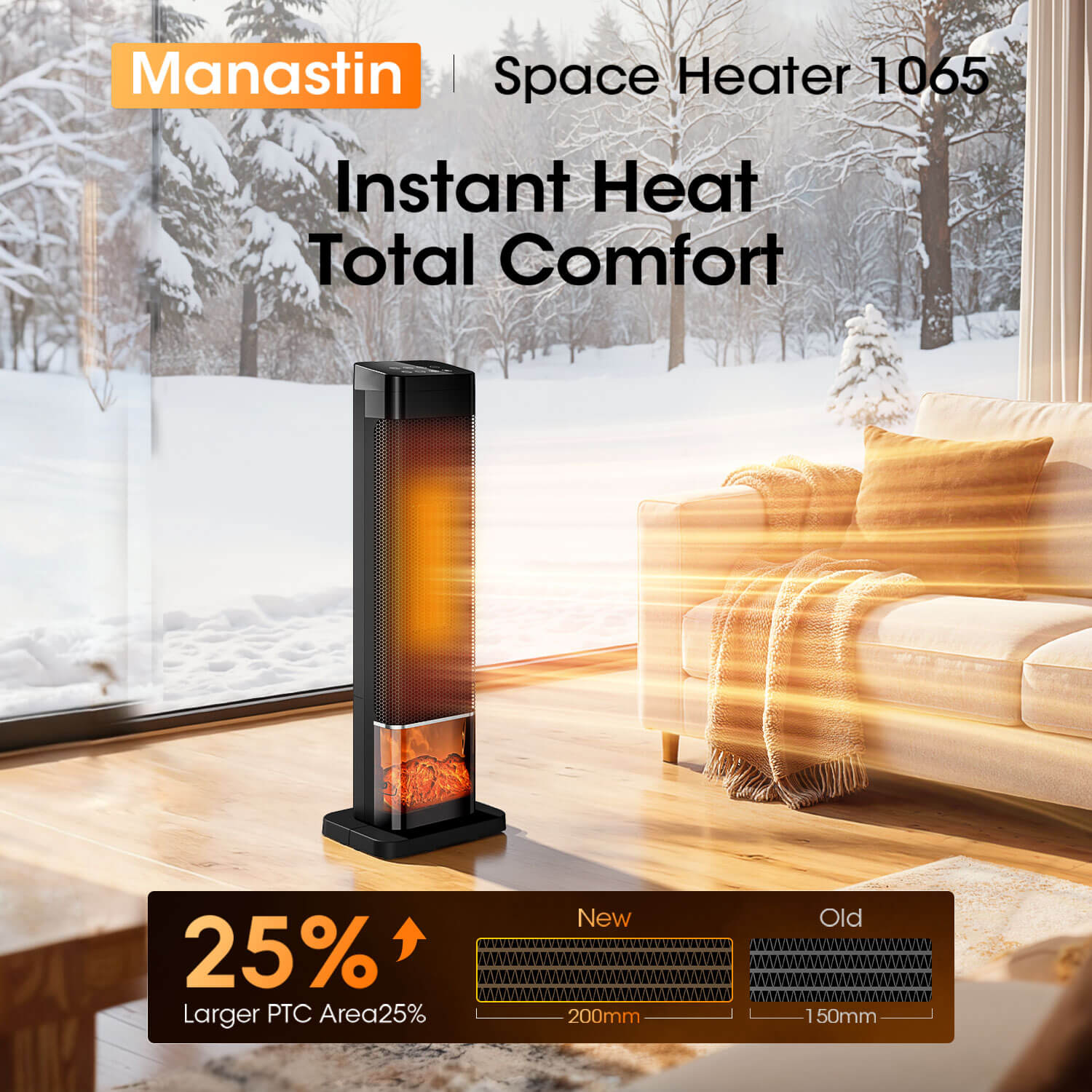 Manastin Space Heater BK62-2