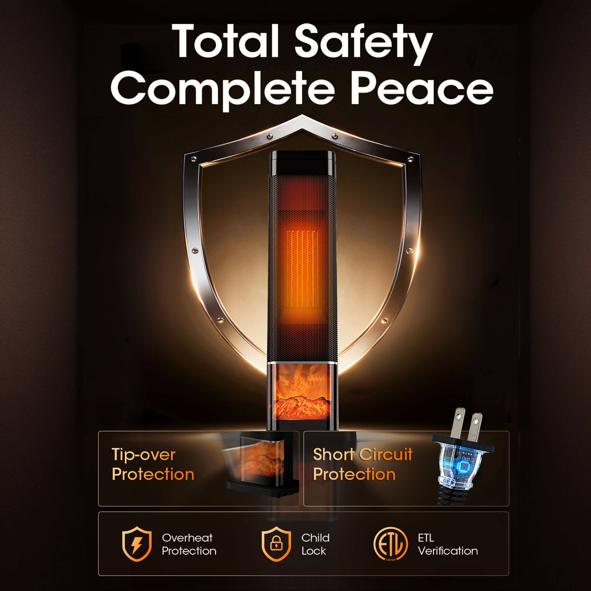 vManastin Space Heater BK62-5