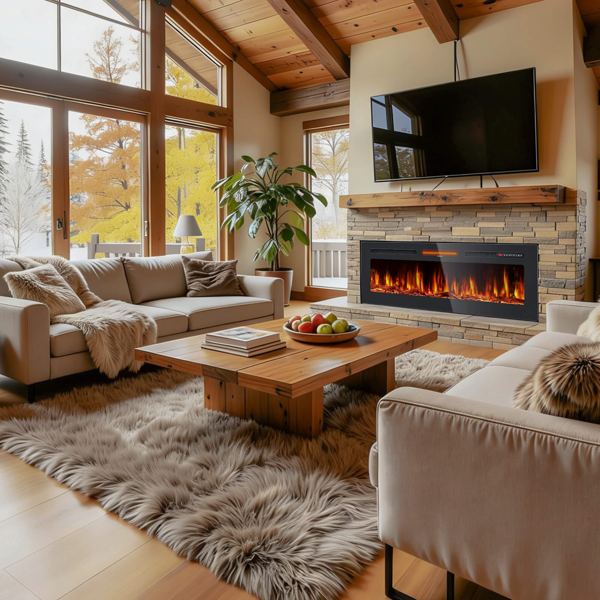 Electric Fireplace PL24