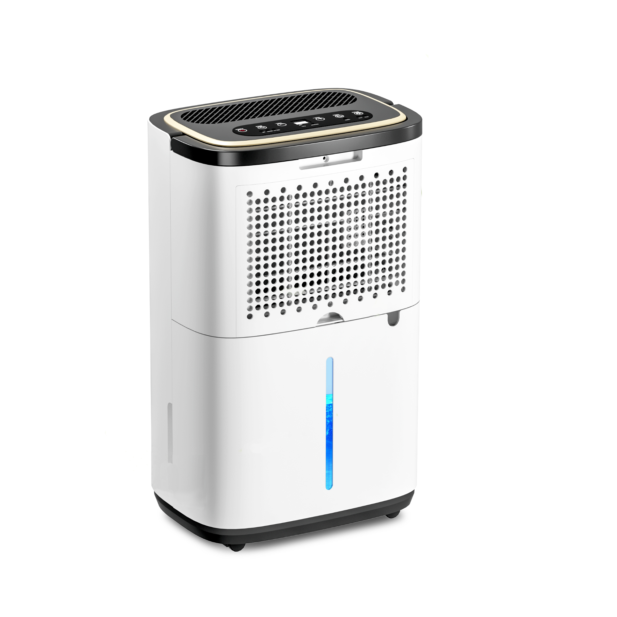 Manastin 9-Pint (DOE) Multi-Function Dehumidifier, 3000 Sq. Ft Coverage Area with 3 Modes, 74 OZ Water Tank/24H-Timer/Drain Hose/Child lock, for Bedroom/Office/Laundry Room