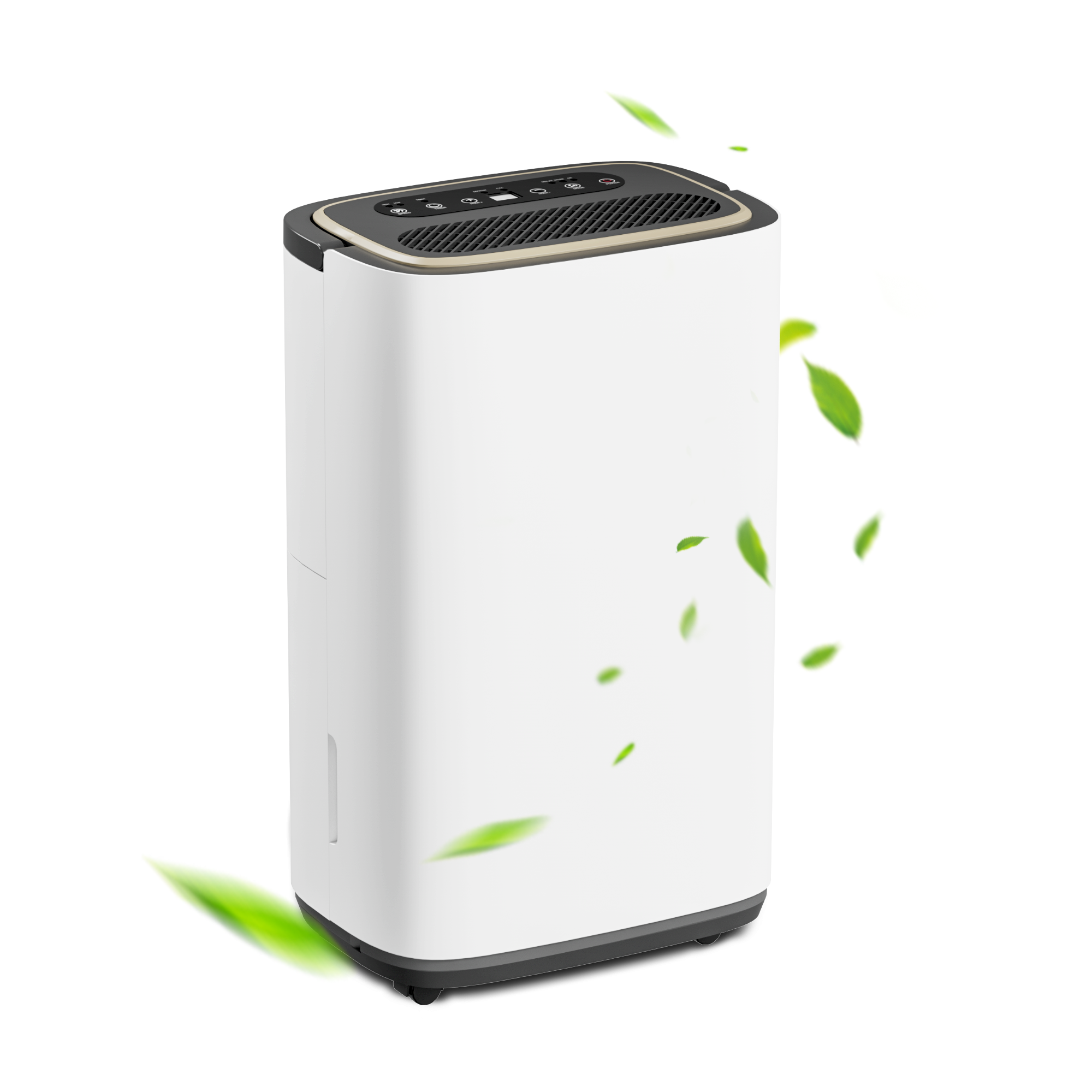 Manastin 9-Pint (DOE) Multi-Function Dehumidifier, 3000 Sq. Ft Coverage Area with 3 Modes, 74 OZ Water Tank/24H-Timer/Drain Hose/Child lock, for Bedroom/Office/Laundry Room