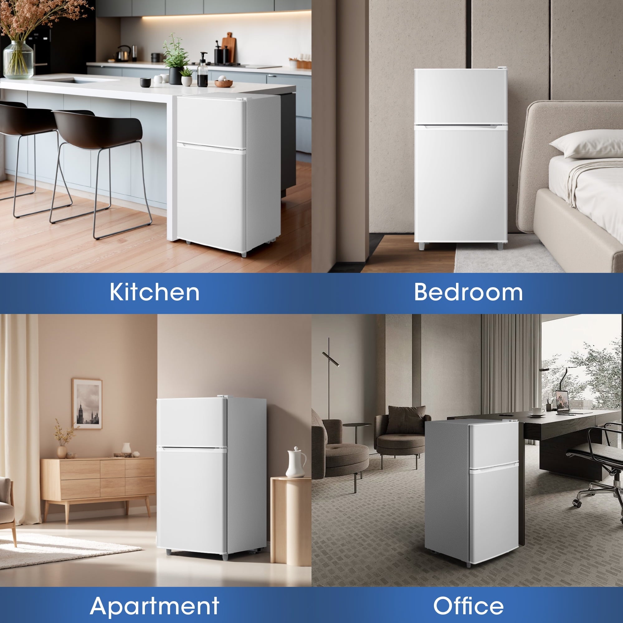 Manastin Adjustable Temperature Control Refrigerator, 40.79 lb