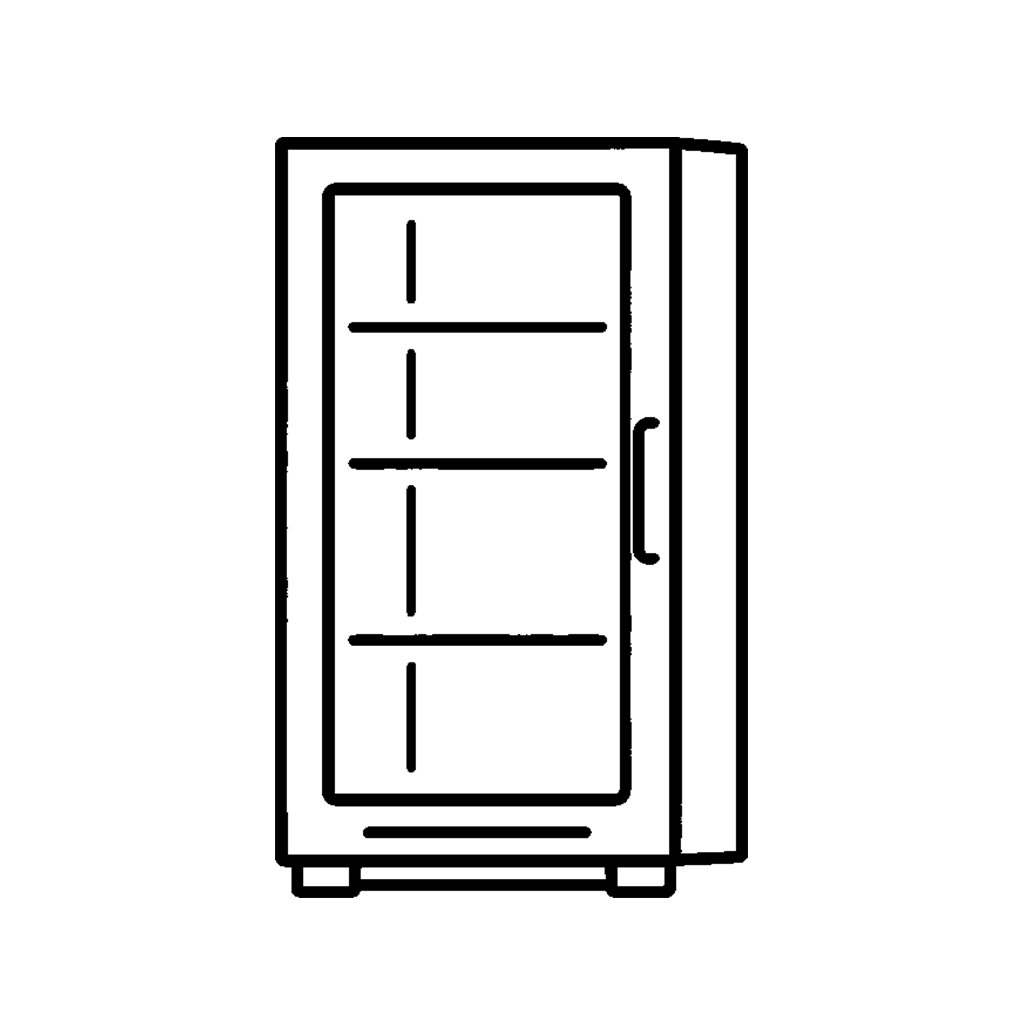 manstin beverage fridge collection