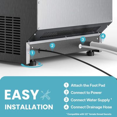 Manastin Commercial Ice Maker CIM25-6
