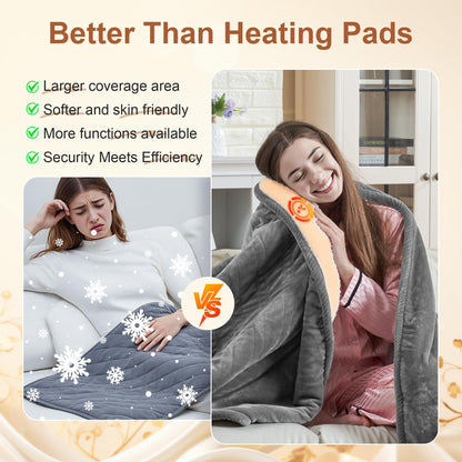 Electric Blanket Heated Throw KT01