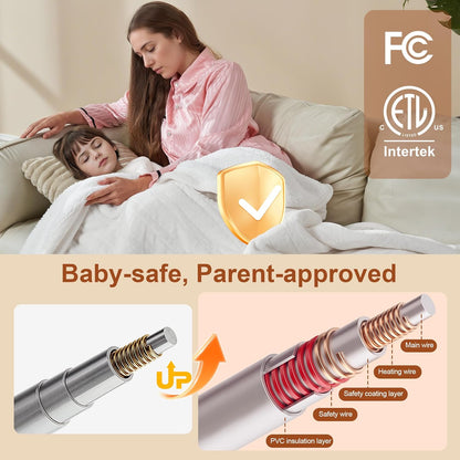 Electric Blanket Heated Throw KT01