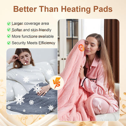 Electric Blanket Heated Throw KT01
