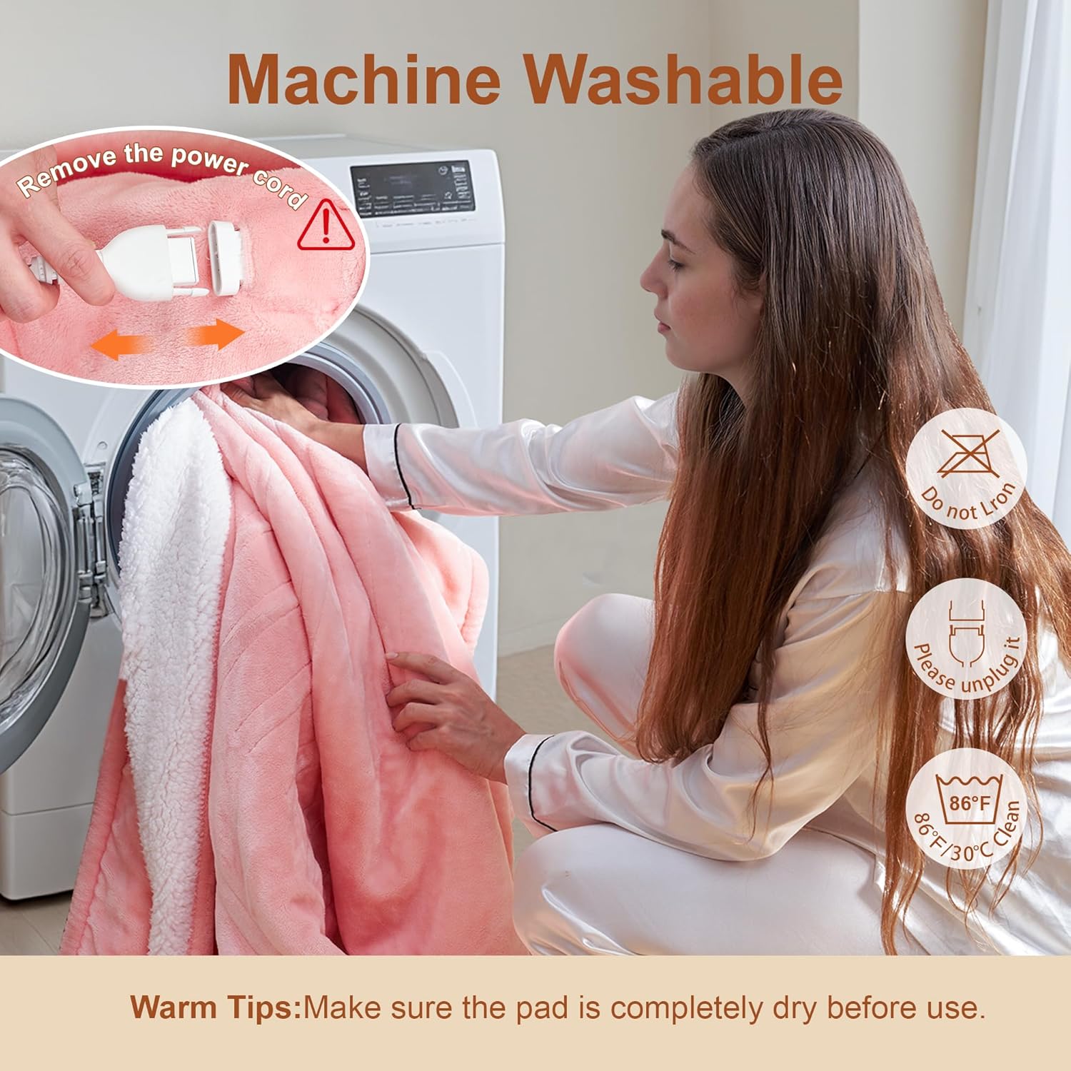 Electric Blanket Heated Throw KT01