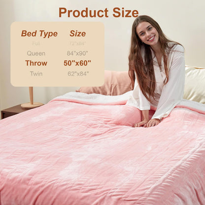 Electric Blanket Heated Throw KT01