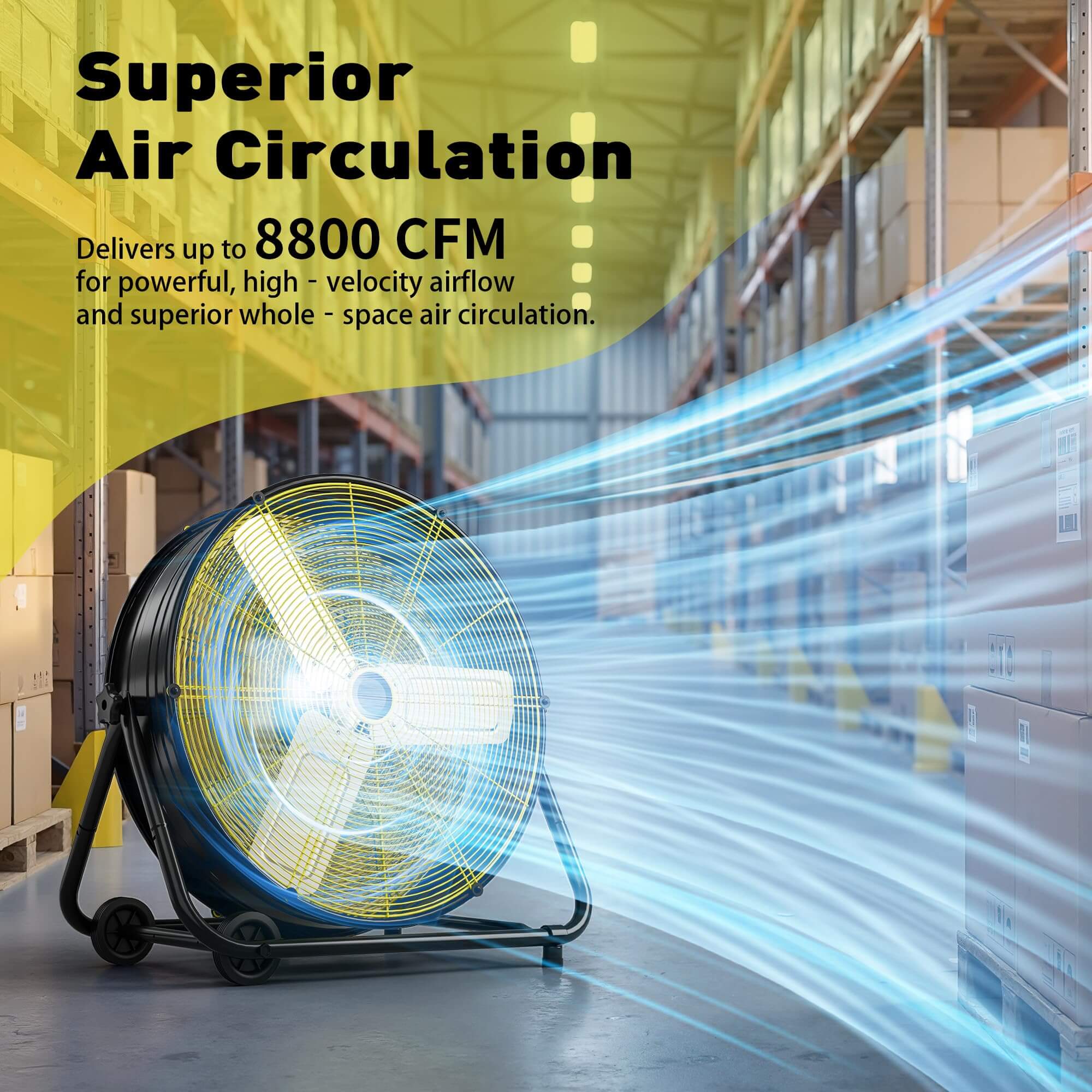 Industrial Drum Fan BKF25 super air circulation