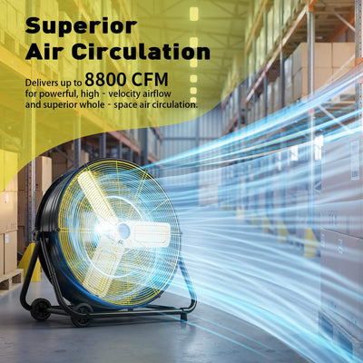 Industrial Drum Fan BKF25 super air circulation