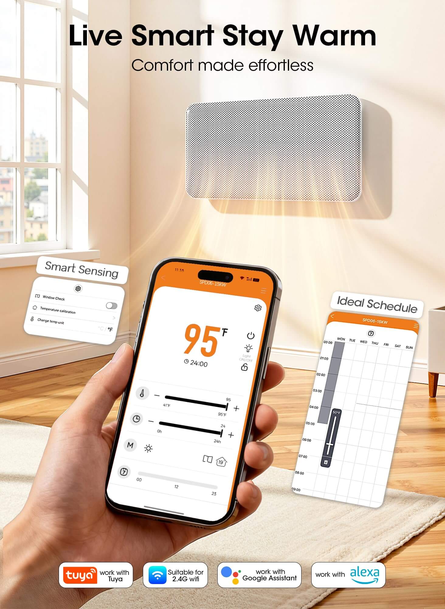 Panel Space Heater PD06