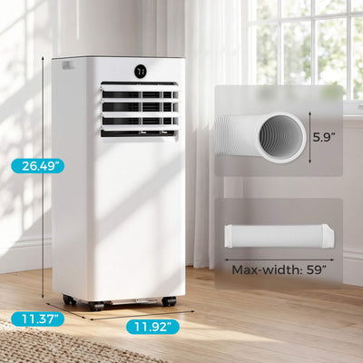Quiet & Powerful Portable AC | Manastin PAC25 3-in-1 Cooler