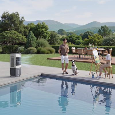 Portable Evaporative Cooler PAC24 for outdoor