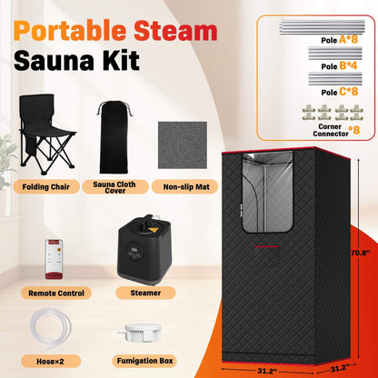 Portable Steam Sauna SNA25