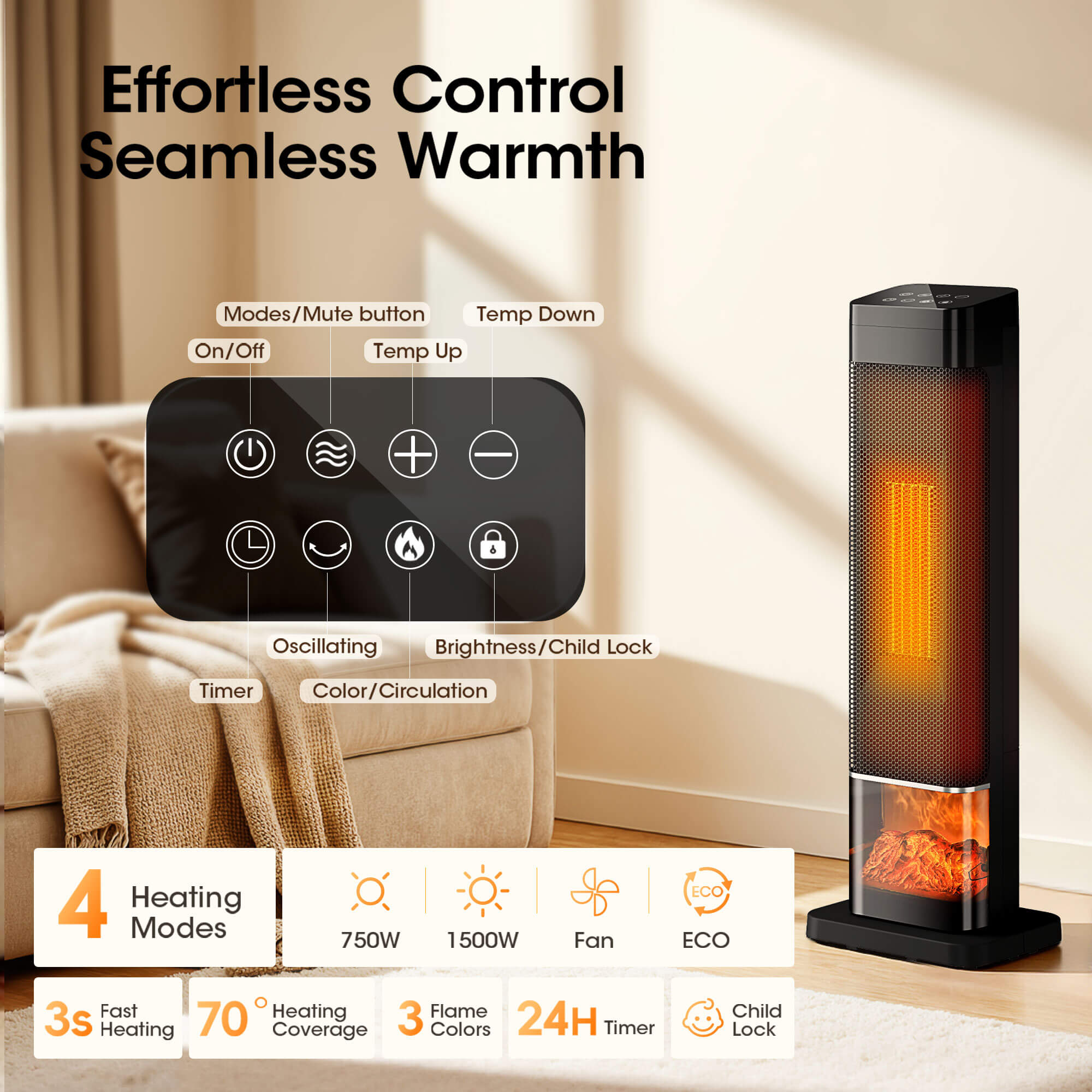 Manastin Space Heater BK62-4