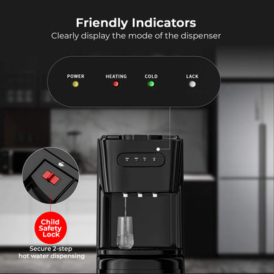 Manastin Water Dispenser Friendly Indicators