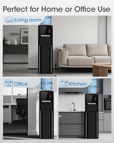 Manastin Water Dispenser with Ice Maker TP051-7